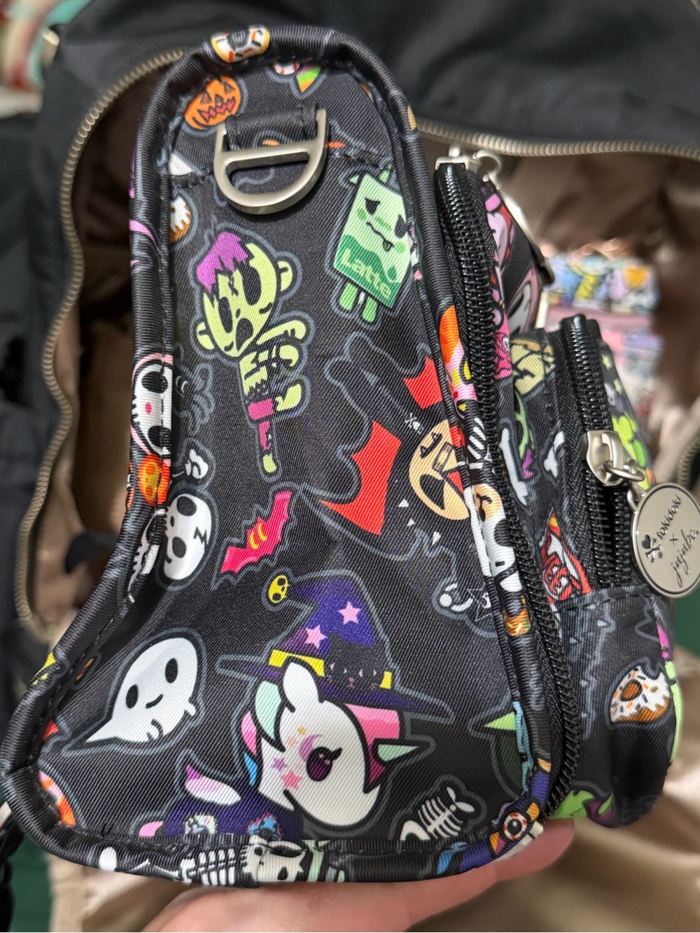 Tokidoki X Jujube Spooktacular Kawaii Collab The Bestie Bag NWOT - Picture 3 of 6